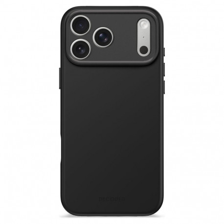 "Decoded AntiMicrobial Silicone Backcover iP 17 Pro Max Black"
