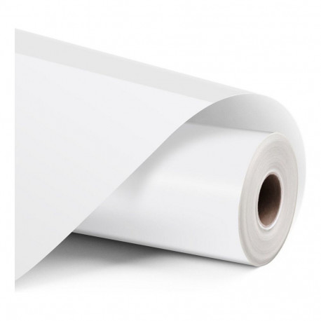 "LOKLiK Permanent Klebefolie Vinyl Matt - Weiß - 30,5 x 180 cm"