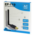 "Inter-Tech Wi-Fi 5 USB Adapter Argus EP-119, Bluetooth 4.2"