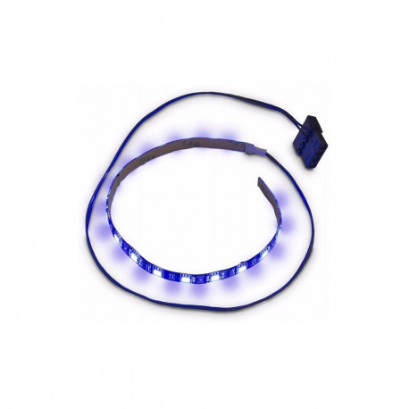 Inter-Tech LED-riba 30cm, Molex, sinised LED-id