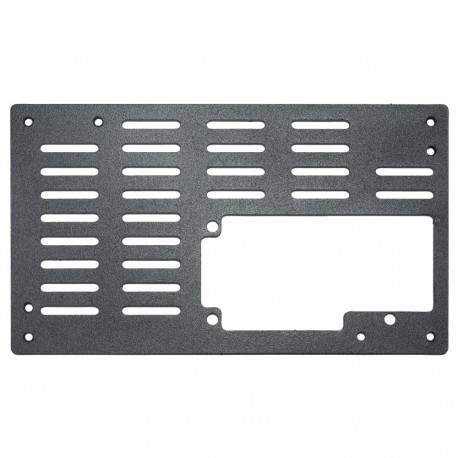 "Inter-Tech AC Netzteilblende ATX-02, ATX-FlexATX, Stahl"