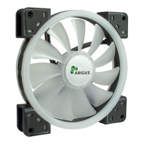 "Inter-Tech Lüfter 140*140*25 ARGUS RS-141 RGB,26 RGB-LEDs retail"