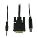 "Inter-Tech KVM Switch AS-41DA DVI, 4 Port, Metall"