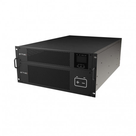 UPS RACK ARMAC R/6000I/PF1/DF ON-LINE 6000VA 10X IEC OUTLETS USB-B LCD METAL CASE DUST-FREE