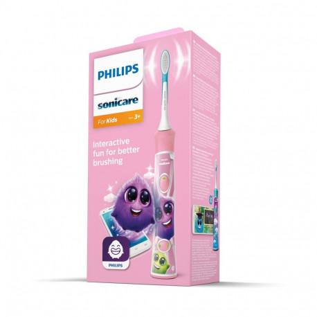 Electric Toothbrush - Philips Sonicare For Kids HX6352/42 With Bluetooth App, 2 Modes, 2 Brush Heads