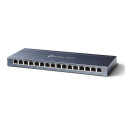 Switch - TP-LINK 16-Port Gigabit Network Switch, Black