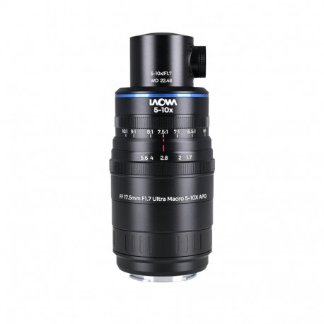 Laowa Aksen 17.5mm f/1.7 5-10X ultramakro APO (koaksiaalvalgustusega versioon) Sony FE