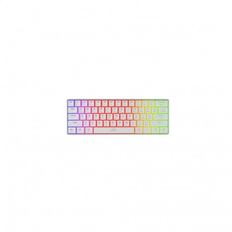 Genesis klaviatuur THOR 660 G2 US RGB, valge