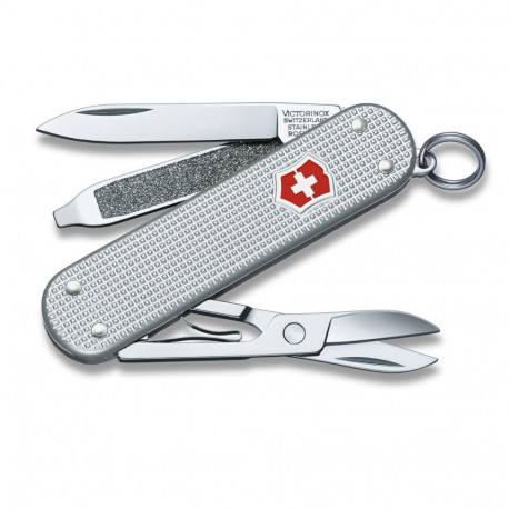 Victorinox V-0.62 21.26 Taschenmesser Classic Alox, silber