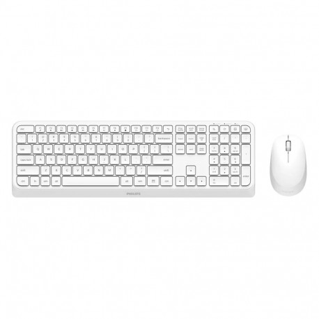 Philips 3000 series SPT6307W/00 keyboard Mouse included Universal RF Wireless QWERTY English White