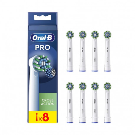Oral-B | Replaceable toothbrush heads | EB50RX-8 Cross Action Pro | Heads | For adults | Number of b