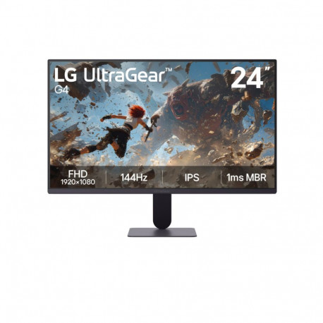LG monitor 24G411B-B 24" IPS FHD 16:9 144Hz 1ms 1920x1080 pikslit 250cd/m² 1 HDMI-port