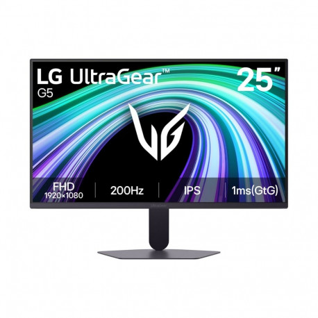 LG 25G523B-B UltraGear | 25 " | IPS | FHD | 16:9 | 200 Hz | 1 ms | 1920 x 1080 pixels | 300 cd/m² | 