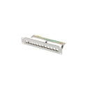 PATCH PANEL BLANK 12 PORT 1U 10" FTP FOR KEYSTONE MODULES GREY LANBERG V2