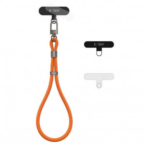 TECH-PROTECT C11S ROPE WRIST STRAP COSMIC ORANGE