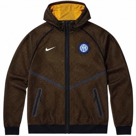Nike meeste jope Inter Mediolan IO4220 010 L, must-kollane