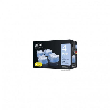 Braun 3-in-1 ShaverCare Reinigungskartuschen 4er Pack