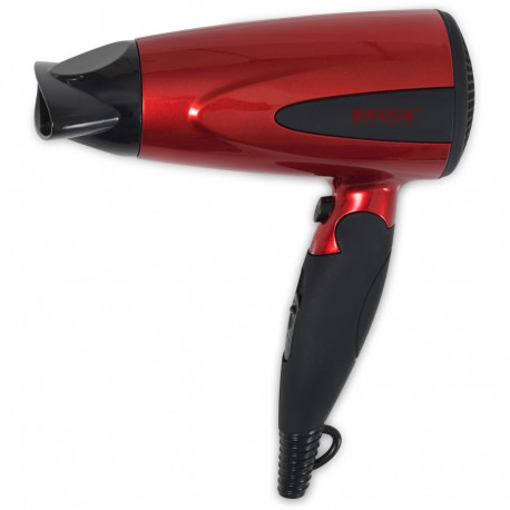 Brock HD 8501 RD Hair Dryer 1600W, Red