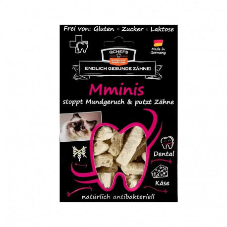 QCHEFS maius kassidele Dental Mminis 60 g