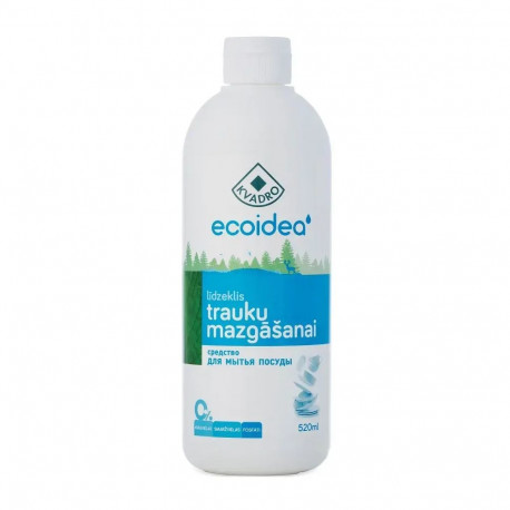 Dishwashing liquid KVADRO Ecoidea, 520ml