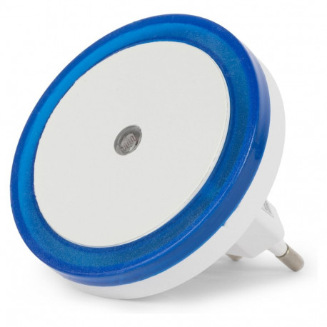 "Entac Nachtlicht 0.5W Kreis CW Blue Dämmerungssensor"