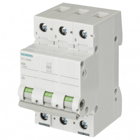 "Siemens Ausschalter 63A 3p 5TL13630 **"