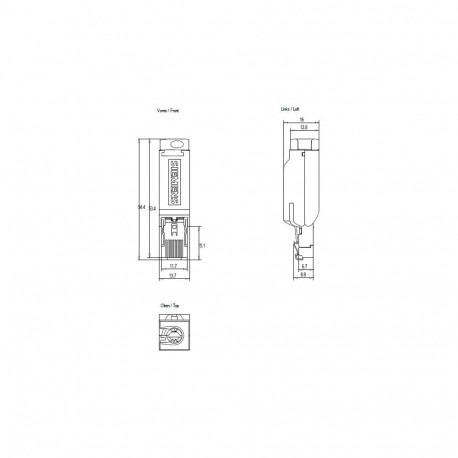"SIEM 6GK1901-1BB10-2AB0 Simatic Net IE FC RJ45 Plug VE=10"