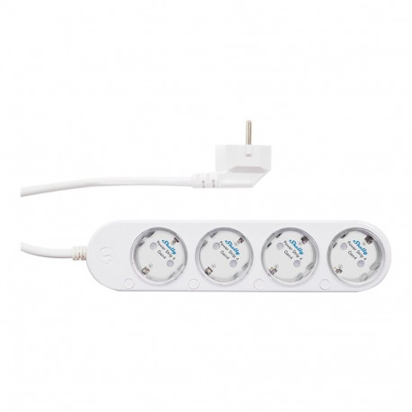 SHELLY pikendusjuhe Power Strip 4, WLAN, 4 pistikupesa, energiatarbimise mõõtmisega, valge