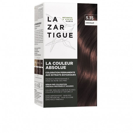 LAZARTIGUE LA COULEUR ABSOLUE püsiv ammoniaagivaba juuksevärv #5.35, 1tk