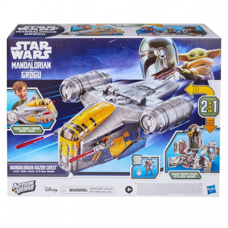 STAR WARS mängukomplekt Mandalorian Razor Crest 2-in-1