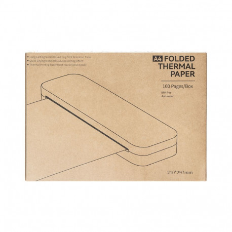 Focus Thermal paper A4 Folded 100 sheets