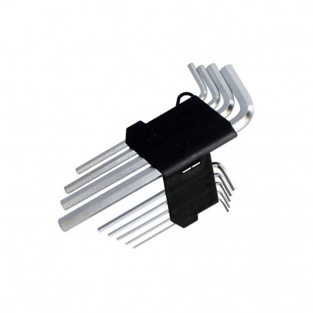Seškanšu atslēgu komplekts 1.5-10mm, garās (9gab.)