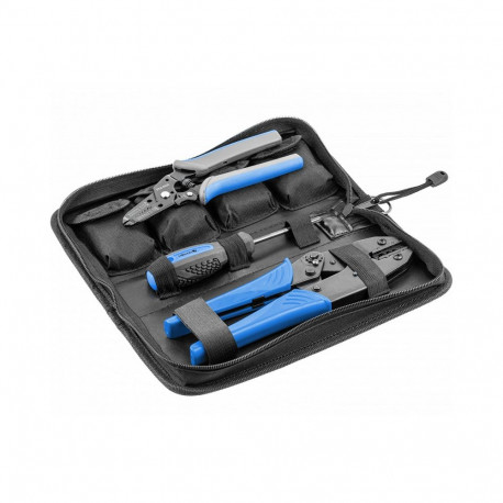 Hogert gofreerimis tangid HT1P177, 5 otsikut, 0.5-6.0mm², 0.5-16mm², 225mm, 2-osaline ergonoomiline 