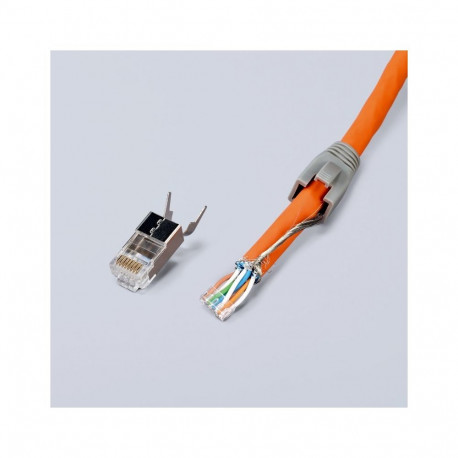 Knipex 97 51 13 kaablitangid pressimistööriist must, sinine, punane