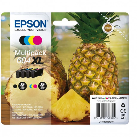 Epson tindikomplekt 604XL multipakk, 4-värviline