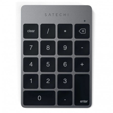 Satechi ST-KSALKPM mobile device keyboard Numeric Bluetooth Grey