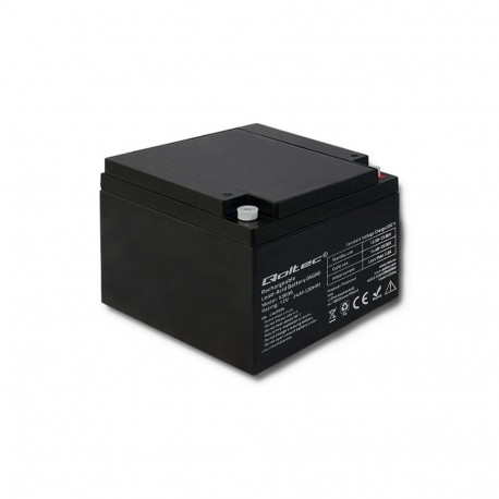 Qoltec AGM-aku 53036 12V 24Ah max 360A