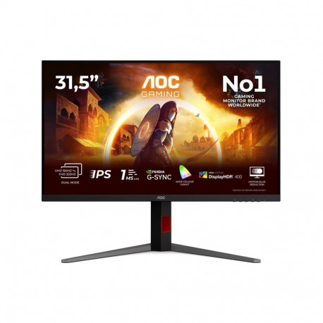 AOC U32G4U | 32 " | Fast IPS | UHD | 16:9 | 160 Hz | 1 ms | 3840 x 2160 pixels | 450 cd/m | HDMI por