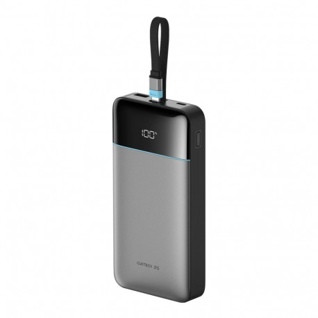 Cuktech Cuktech LPB252N 120W 25000mAh Powerbank with Built-in USB-C Cable - Gray