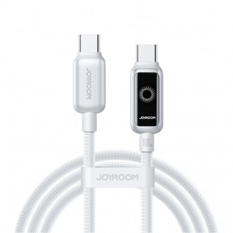 Joyroom Joyroom S-A55 StarFlight 100W USB-C - USB-C Cable 1.2m - White