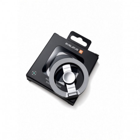 Evelatus Magnetic Phone Metal Ring Holder Silver