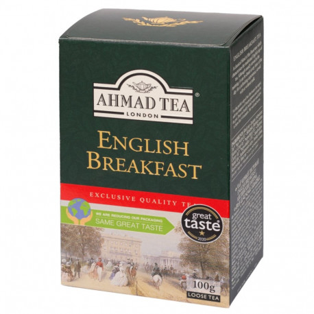 Black tea AHMAD English Breakfast 100 pcs without envelope