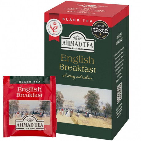 Black tea AHMAD English Breakfast 20 pcs in an envelope