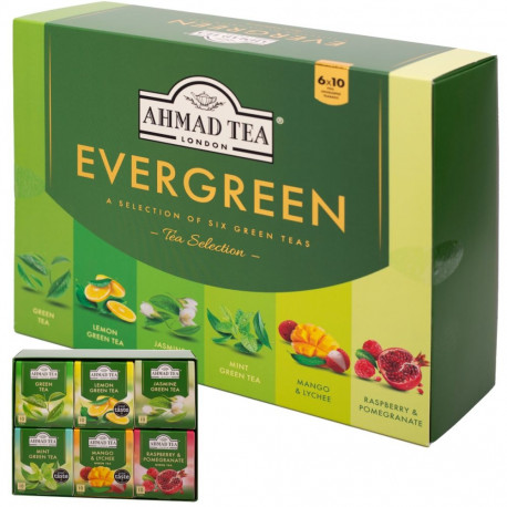 Roheline tee AHMAD Evergreen valik 60tk karbis