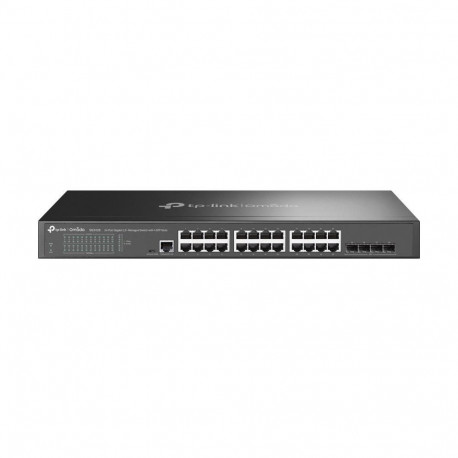 TP-LINK võrgulüliti Omada TL-SG3428 Type L2 Rack 4xSFP 1xConsole 1 SG3428 (6935364010713)