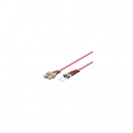 Alcasa LW-8075TC4 InfiniBand/fibre optic cable 7.5 m SC ST Violet