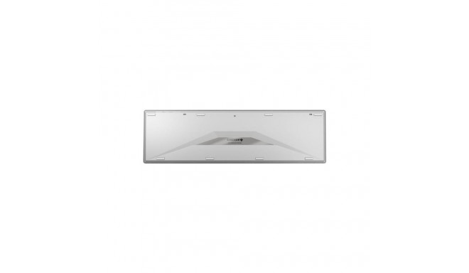 Keyboard - Cherry KW 9100 SLIM Wireless Keyboard DE White