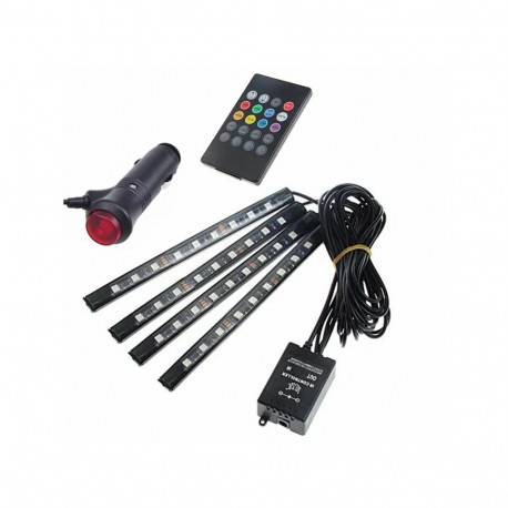 Auto salongi valgustus ZD65A rgb4x9led