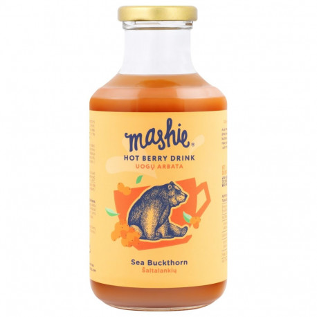 Astelpajupüree marja tee MASHIE, 0,5L