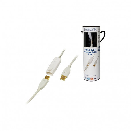 LogiLink USB-kordaja 12m USB 2.0